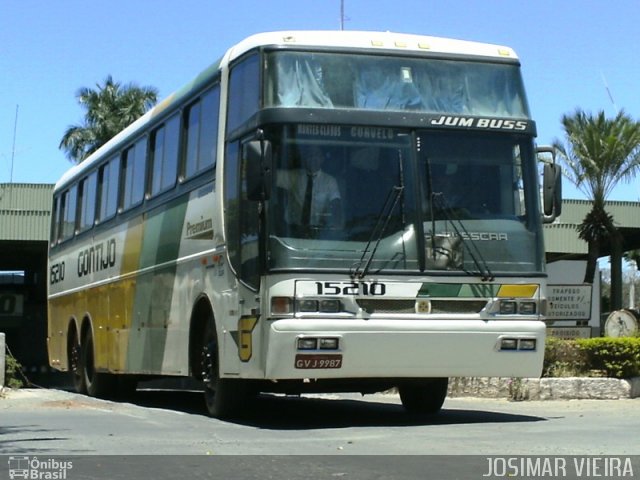 Empresa Gontijo de Transportes 15210 na cidade de Curvelo, Minas Gerais, Brasil, por Josimar Vieira. ID da foto: 910976.