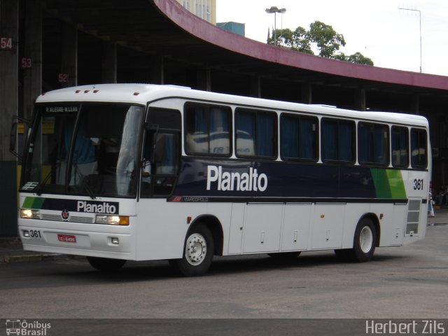 Planalto Transportes 361 na cidade de Porto Alegre, Rio Grande do Sul, Brasil, por Herbert Zils. Número da foto: #910886.
