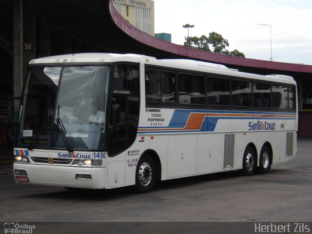 VUSC - Viação União Santa Cruz 1490 na cidade de Porto Alegre, Rio Grande do Sul, Brasil, por Herbert Zils. Número da foto: #910501.