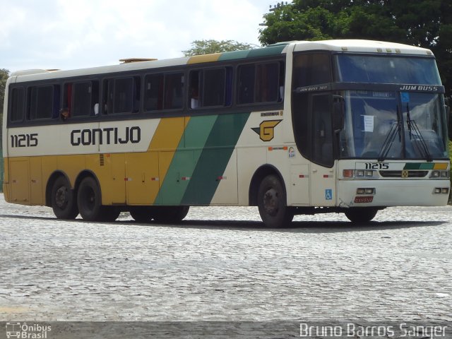 Empresa Gontijo de Transportes 11215 na cidade de Garanhuns, Pernambuco, Brasil, por Bruno Barros Sanger. Número da foto: #912578.