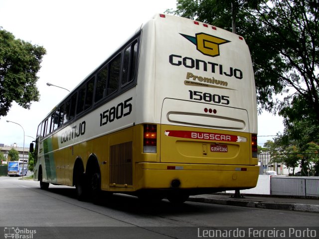 Empresa Gontijo de Transportes 15805 na cidade de São Paulo, São Paulo, Brasil, por Leonardo Ferreira Porto. ID da foto: 912254.