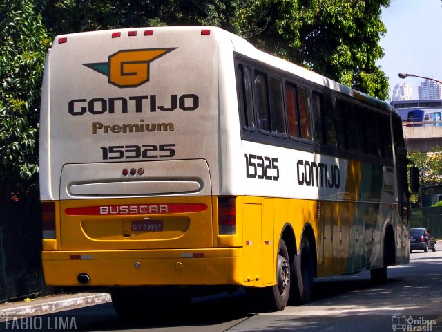Empresa Gontijo de Transportes 15325 na cidade de São Paulo, São Paulo, Brasil, por Fabio Lima. Número da foto: #913613.