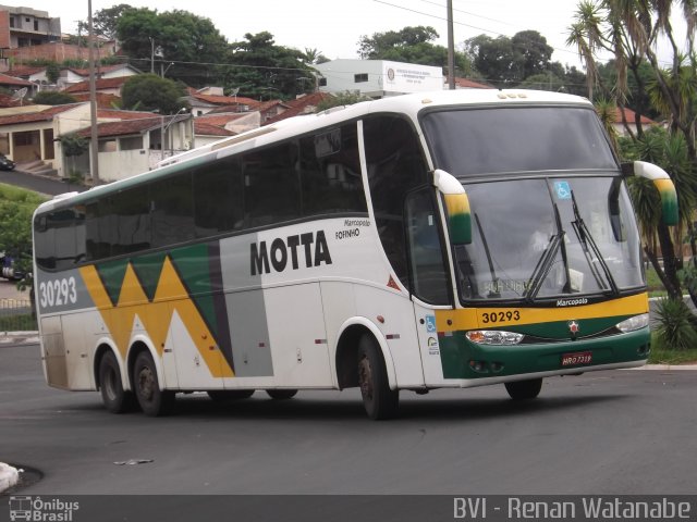 Viação Motta 30293 na cidade de Bauru, São Paulo, Brasil, por Renan Watanabe. Número da foto: #912796.
