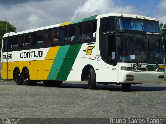 Empresa Gontijo de Transportes 11050 na cidade de Garanhuns, Pernambuco, Brasil, por Bruno Barros Sanger. ID da foto: 912624.