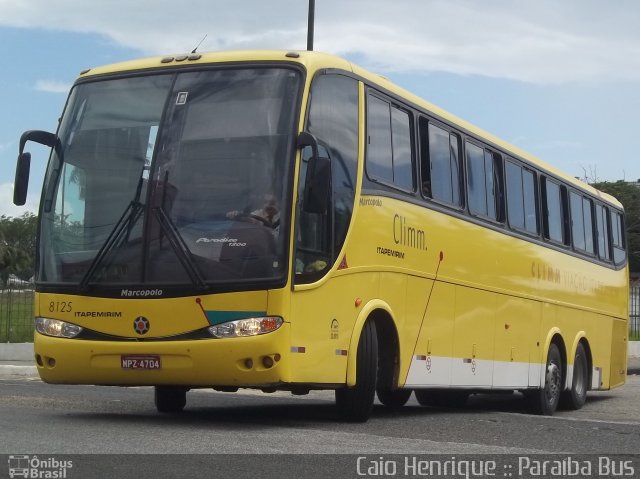 Viação Itapemirim 8125 na cidade de Campina Grande, Paraíba, Brasil, por Caio Henrique. ID da foto: 914572.