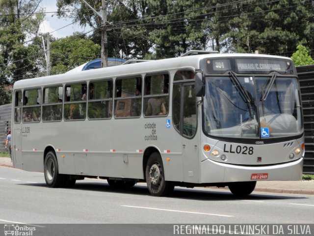 Araucária Transportes Coletivos LL028 na cidade de Curitiba, Paraná, Brasil, por Reginaldo Levinski da Silva. Número da foto: #914149.