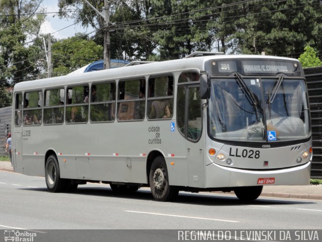 Araucária Transportes Coletivos LL028 na cidade de Curitiba, Paraná, Brasil, por Reginaldo Levinski da Silva. ID da foto: 914149.