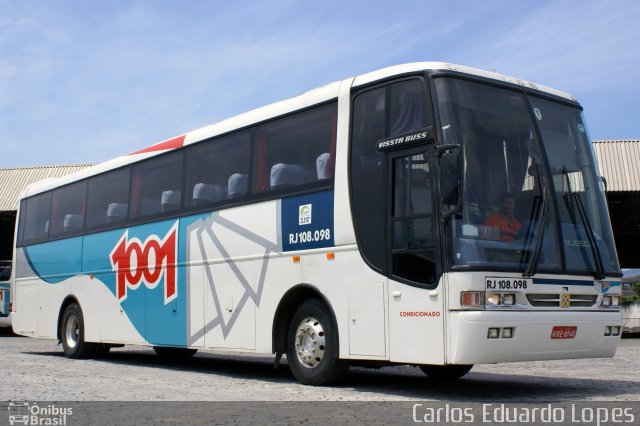 Auto Viação 1001 RJ 108.098 na cidade de Rio de Janeiro, Rio de Janeiro, Brasil, por Carlos Eduardo Lopes. ID da foto: 917981.