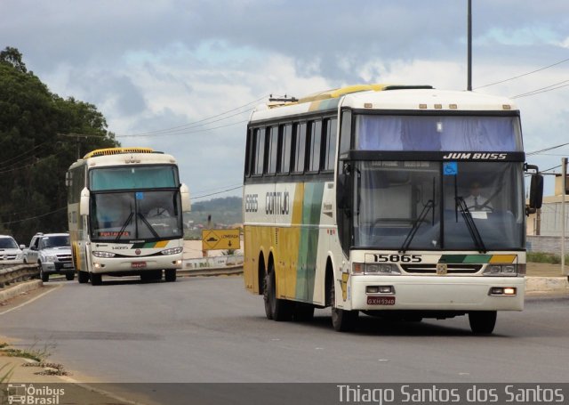 Empresa Gontijo de Transportes 15865 na cidade de Vitória da Conquista, Bahia, Brasil, por Thiago Santos. ID da foto: 917477.