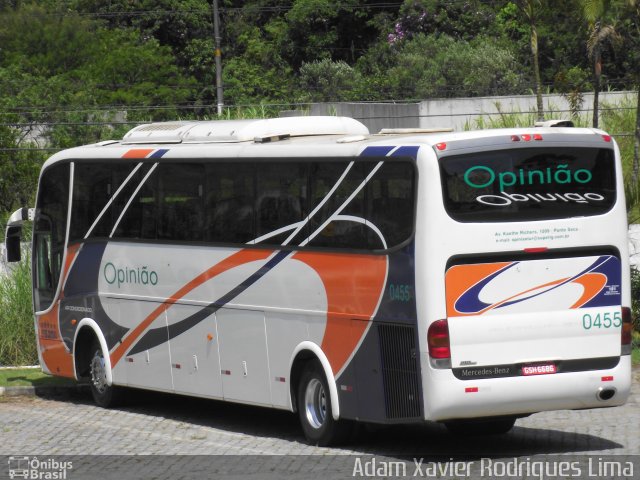 Opinião Turismo e Transporte Coletivo 0455 na cidade de Ribeirão Pires, São Paulo, Brasil, por Adam Xavier Rodrigues Lima. Número da foto: #918047.