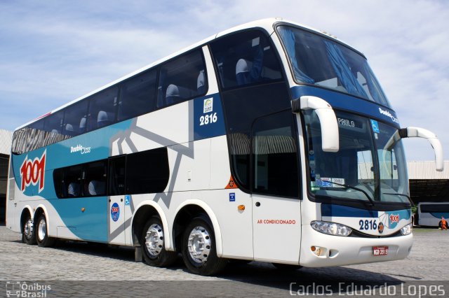 Auto Viação 1001 2816 na cidade de Rio de Janeiro, Rio de Janeiro, Brasil, por Carlos Eduardo Lopes. ID da foto: 917921.