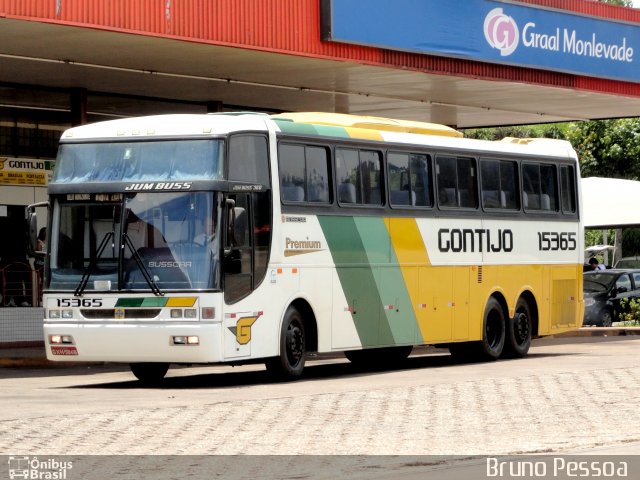 Empresa Gontijo de Transportes 15365 na cidade de João Monlevade, Minas Gerais, Brasil, por Bruno Pessoa e Pessoa. Número da foto: #917485.