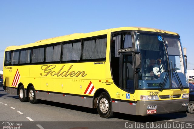 Viação Itapemirim 45301 na cidade de São Paulo, São Paulo, Brasil, por Carlos Eduardo Lopes. Número da foto: #918162.