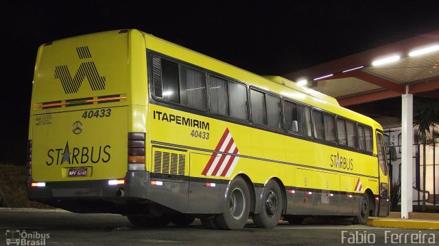 Viação Itapemirim 40433 na cidade de Perdões, Minas Gerais, Brasil, por Fábio  Ferreira. ID da foto: 917282.