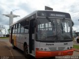 Viação Paraúna 3405 na cidade de Rio Verde, Goiás, Brasil, por Deoclismar Vieira. Número da foto: #:id.