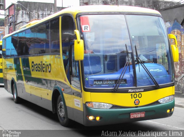 Expresso Brasileiro 100 na cidade de Santos, São Paulo, Brasil, por Adam Xavier Rodrigues Lima. ID da foto: 919265.