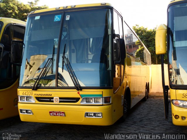 Viação Itapemirim 44209 na cidade de Ipatinga, Minas Gerais, Brasil, por Wanderson Vinícius Amorim. Número da foto: #919537.