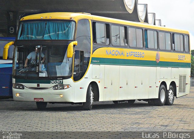 Nacional Expresso 36317 na cidade de Uberlândia, Minas Gerais, Brasil, por Lucas Borges . Número da foto: #918609.