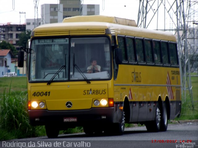 Viação Itapemirim 40041 na cidade de São José dos Campos, São Paulo, Brasil, por Rodrigo S. G Busólogo do Brasil. ID da foto: 919132.