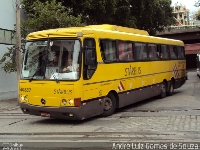Viação Itapemirim 40387 na cidade de Rio de Janeiro, Rio de Janeiro, Brasil, por André Luiz Gomes de Souza. Número da foto: #920417.