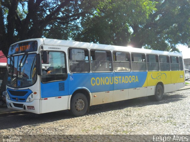 Viação Nossa Senhora Conquistadora 248 na cidade de Pelotas, Rio Grande do Sul, Brasil, por Felipe Alves. ID da foto: 918429.