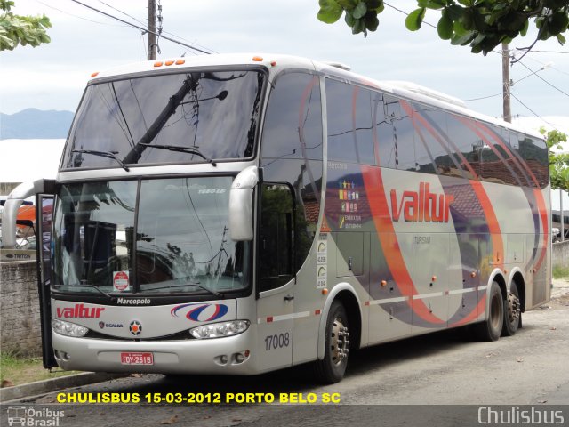 Valtur Turismo - Constantina Turismo Ltda(RS) 17008 na cidade de Porto Belo, Santa Catarina, Brasil, por Paulo Roberto Chulis. Número da foto: #919877.