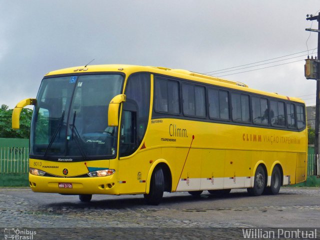 Viação Itapemirim 8013 na cidade de Garanhuns, Pernambuco, Brasil, por Willian Pontual. ID da foto: 920206.