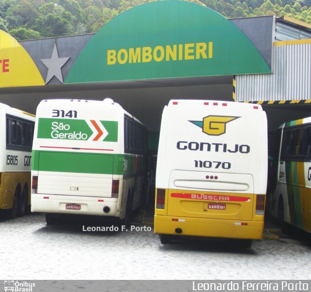 Empresa Gontijo de Transportes 11070 na cidade de Camanducaia, Minas Gerais, Brasil, por Leonardo Ferreira Porto. Número da foto: #921778.