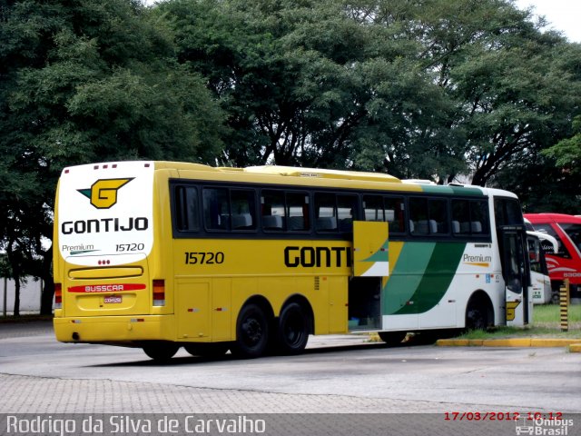 Empresa Gontijo de Transportes 15720 na cidade de São Paulo, São Paulo, Brasil, por Rodrigo S. G Busólogo do Brasil. Número da foto: #921154.