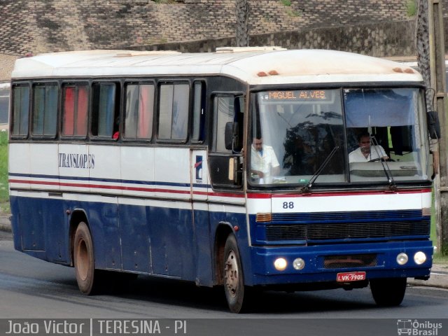 Translopes 88 na cidade de Teresina, Piauí, Brasil, por João Victor. ID da foto: 922088.