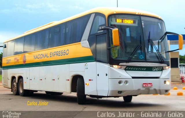 Nacional Expresso 12617 na cidade de Goiânia, Goiás, Brasil, por Carlos Júnior. Número da foto: #921887.
