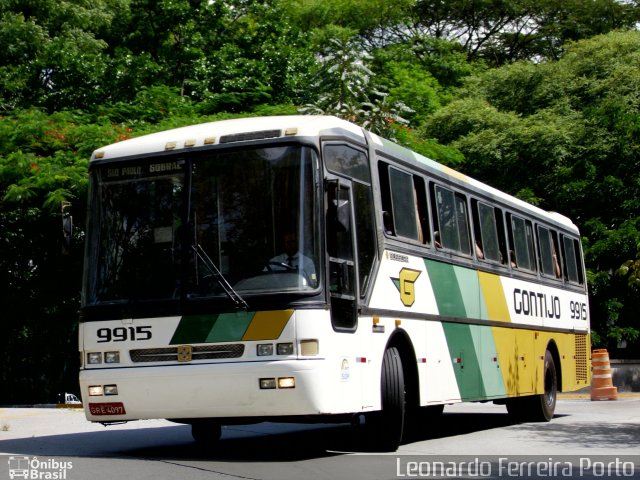 Empresa Gontijo de Transportes 9915 na cidade de São Paulo, São Paulo, Brasil, por Leonardo Ferreira Porto. Número da foto: #922713.