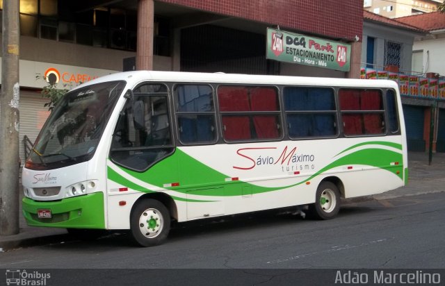 Sávio Máximo Turismo 4205 na cidade de Belo Horizonte, Minas Gerais, Brasil, por Adão Raimundo Marcelino. Número da foto: #922410.