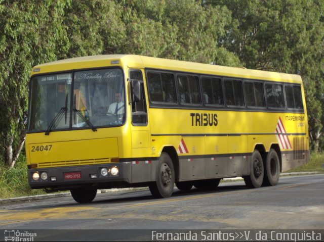 Viação Itapemirim 24047 na cidade de Vitória da Conquista, Bahia, Brasil, por Fernanda Santos Almeida. ID da foto: 921248.