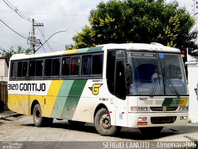 Empresa Gontijo de Transportes 3120 na cidade de Almenara, Minas Gerais, Brasil, por Sérgio Augusto Braga Canuto. Número da foto: #887632.