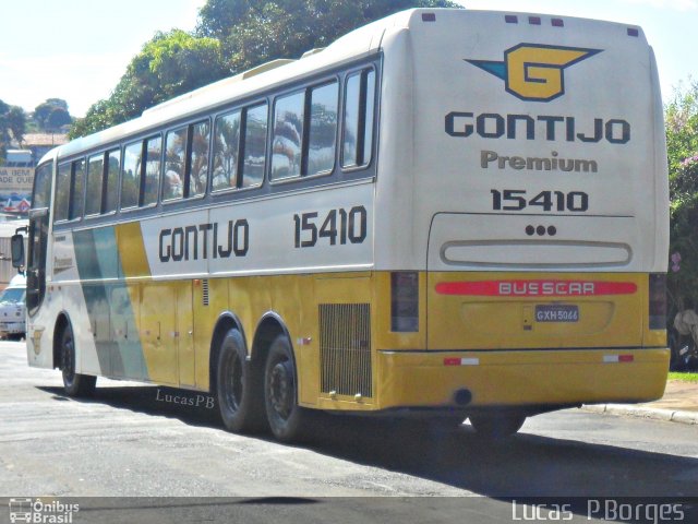 Empresa Gontijo de Transportes 15410 na cidade de Araxá, Minas Gerais, Brasil, por Lucas Borges . ID da foto: 886700.