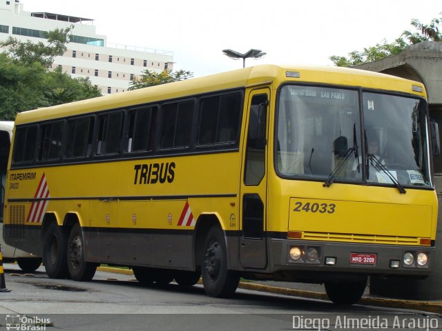 Viação Itapemirim 24033 na cidade de São Paulo, São Paulo, Brasil, por Diego Almeida Araujo. Número da foto: #885719.