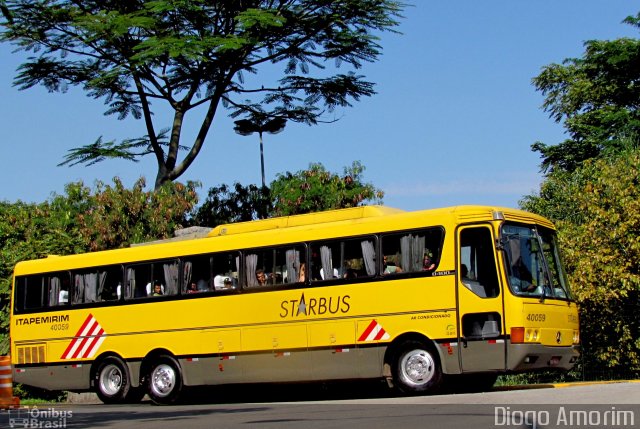 Viação Itapemirim 40059 na cidade de São Paulo, São Paulo, Brasil, por Diogo Amorim. Número da foto: #885623.