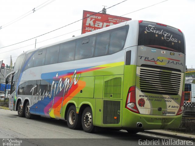 Transjapa Tours F 5013 na cidade de Betim, Minas Gerais, Brasil, por Gabriel Valladares. Número da foto: #923277.