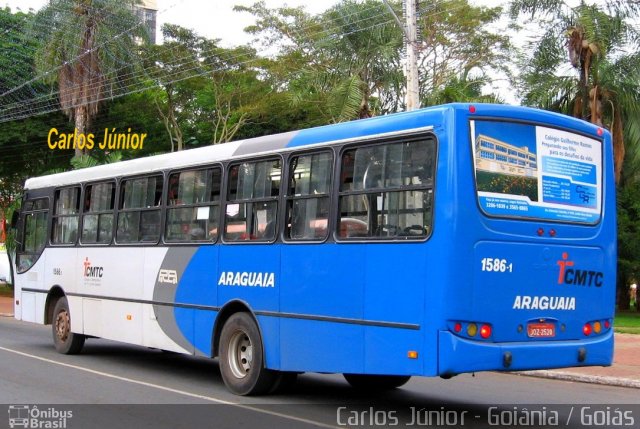 Rápido Araguaia 1586-1 na cidade de Goiânia, Goiás, Brasil, por Carlos Júnior. Número da foto: #924423.
