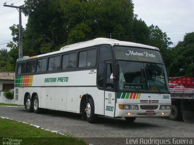 Viação Mutum Preto 3600 na cidade de Porto Seguro, Bahia, Brasil, por Levi Rodrigues dos Santos. ID da foto: 923521.