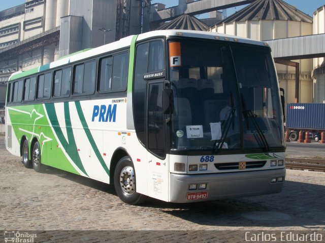 PRM Turismo 688 na cidade de Santos, São Paulo, Brasil, por Carlos Eduardo. Número da foto: #924118.