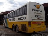 Empresa Gontijo de Transportes 15200 na cidade de Coronel Fabriciano, Minas Gerais, Brasil, por Joase Batista da Silva. ID da foto: :id.