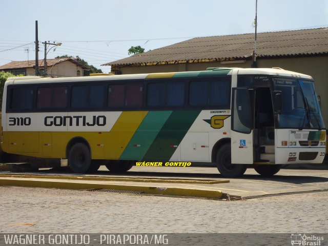 Empresa Gontijo de Transportes 3110 na cidade de Pirapora, Minas Gerais, Brasil, por Wagner Gontijo Várzea da Palma-mg. Número da foto: #925260.