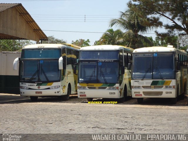 Empresa Gontijo de Transportes 15720 na cidade de Pirapora, Minas Gerais, Brasil, por Wagner Gontijo Várzea da Palma-mg. ID da foto: 925257.