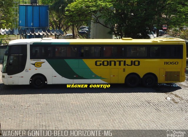 Empresa Gontijo de Transportes 11060 na cidade de Belo Horizonte, Minas Gerais, Brasil, por Wagner Gontijo Várzea da Palma-mg. Número da foto: #925261.