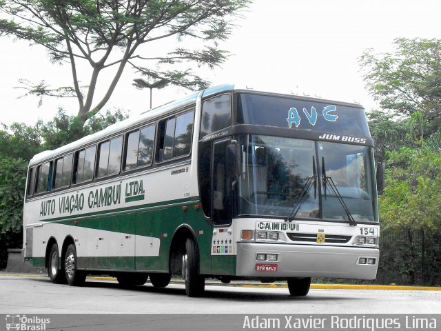 Auto Viação Cambuí 154 na cidade de São Paulo, São Paulo, Brasil, por Adam Xavier Rodrigues Lima. Número da foto: #925363.