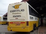 Empresa Gontijo de Transportes 15285 na cidade de Coronel Fabriciano, Minas Gerais, Brasil, por Joase Batista da Silva. ID da foto: :id.