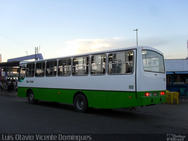 Auto Viação São João 160 na cidade de Campos dos Goytacazes, Rio de Janeiro, Brasil, por Luis Otávio Vicente Domingues. Número da foto: #927714.