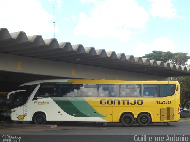 Empresa Gontijo de Transportes 18200 na cidade de Araxá, Minas Gerais, Brasil, por Guilherme Antonio. Número da foto: #927656.